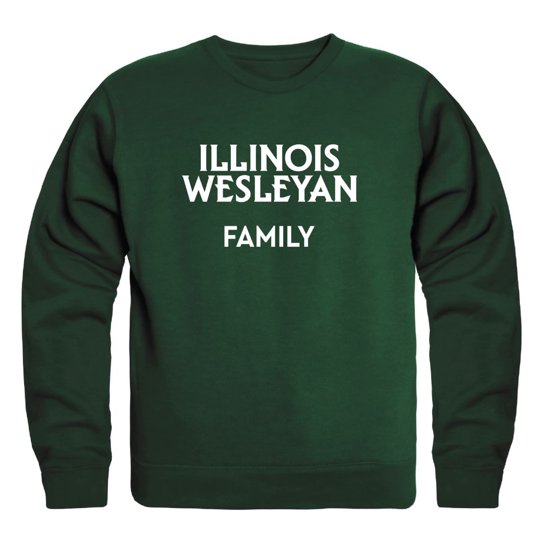 Illinois Wesleyan University Titans Family Fleece Crewneck Pullover Sweatshirt
