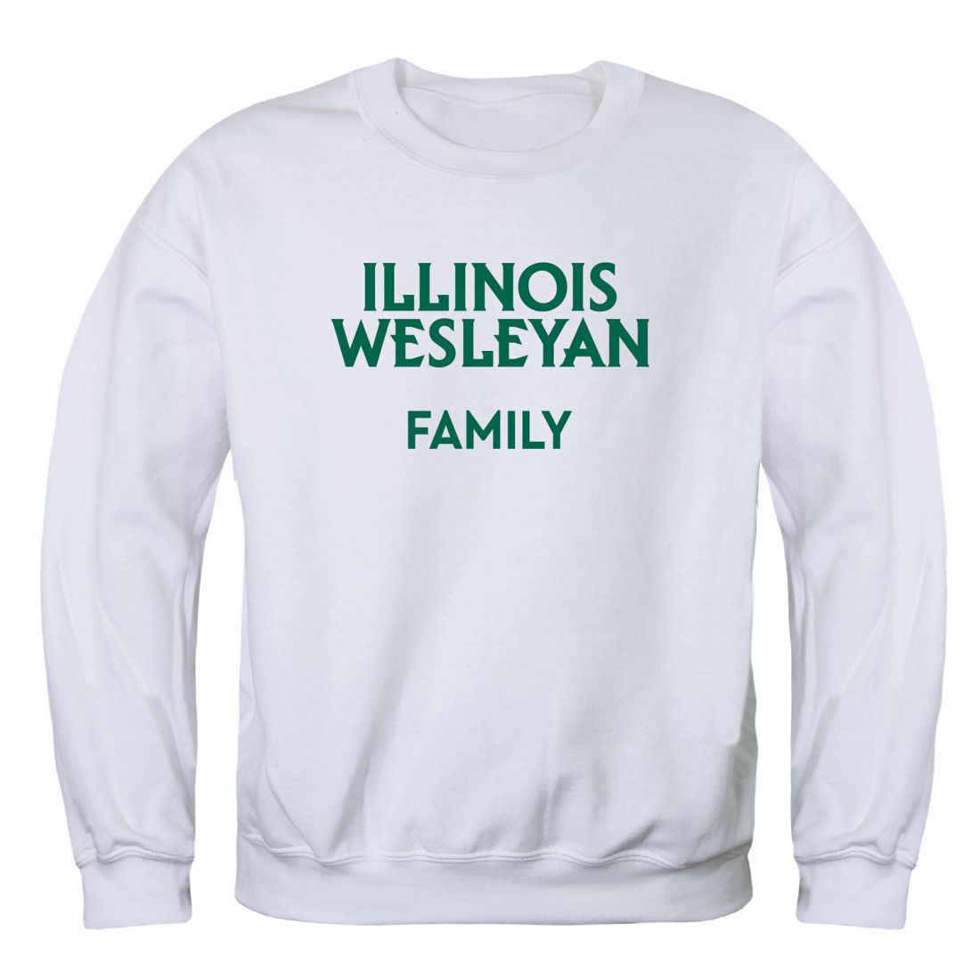 Illinois Wesleyan University Titans Family Fleece Crewneck Pullover Sweatshirt