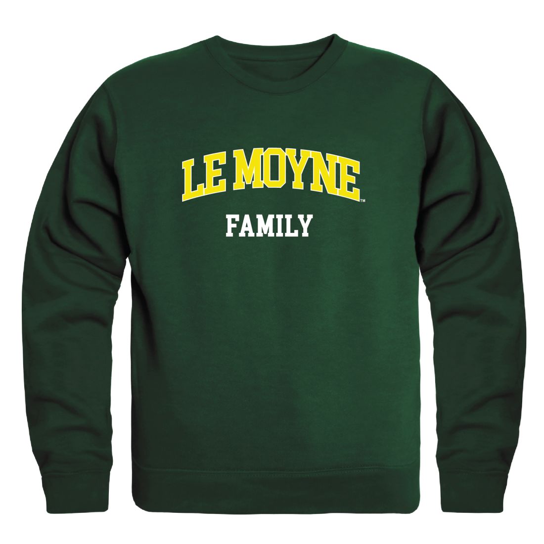 Le Moyne College Dolphins Family Fleece Crewneck Pullover Sweatshirt