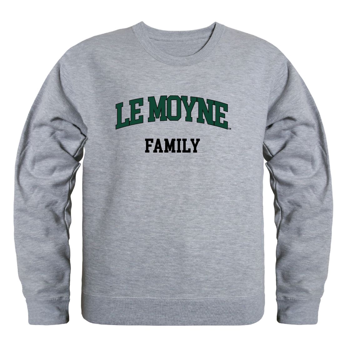 Le Moyne College Dolphins Family Fleece Crewneck Pullover Sweatshirt