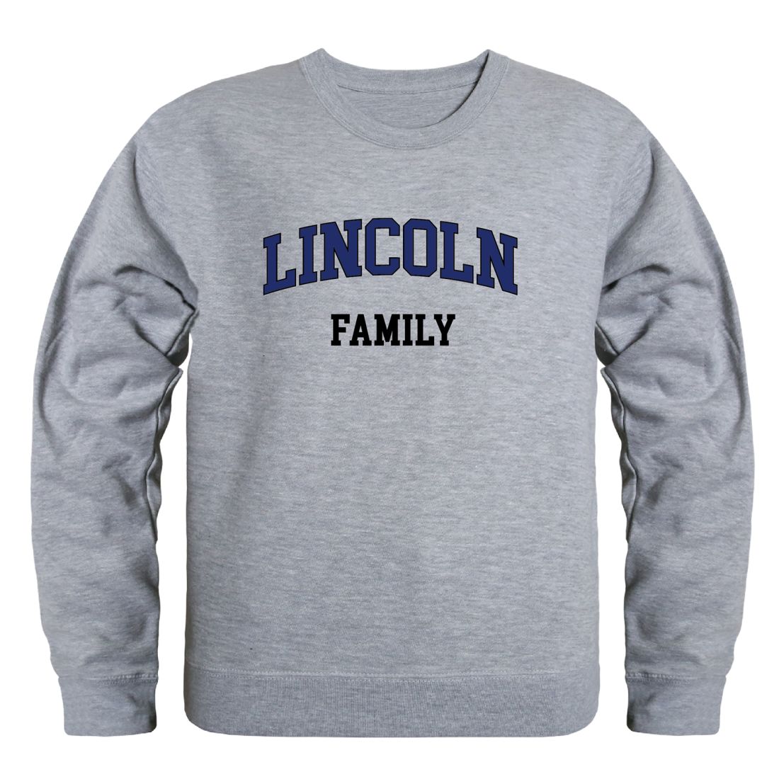 Lincoln University Lions Family Fleece Crewneck Pullover Sweatshirt