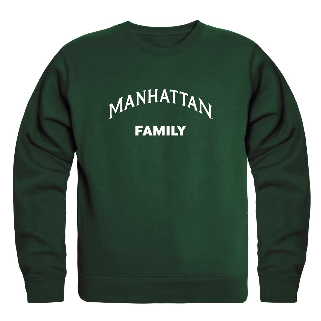 Manhattan College Jaspers Family Fleece Crewneck Pullover Sweatshirt