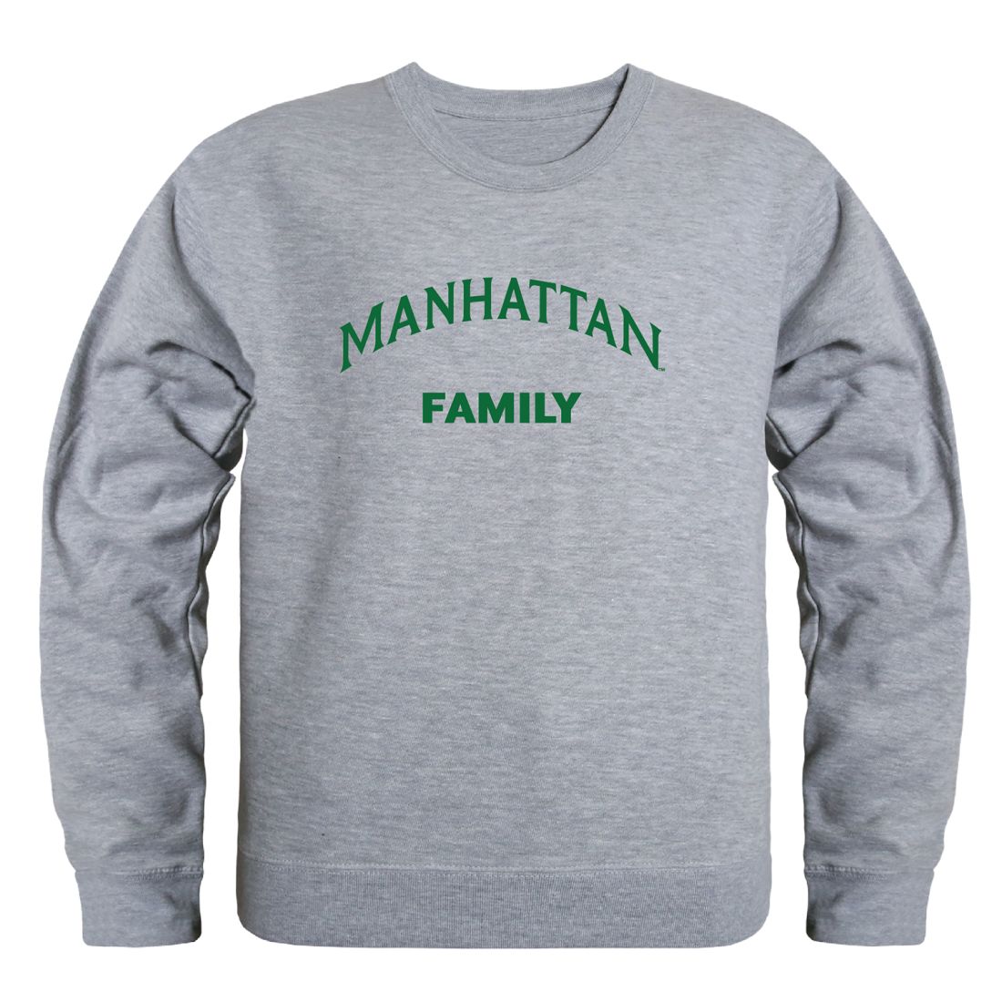 Manhattan College Jaspers Family Fleece Crewneck Pullover Sweatshirt