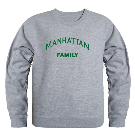 Manhattan College Jaspers Family Fleece Crewneck Pullover Sweatshirt
