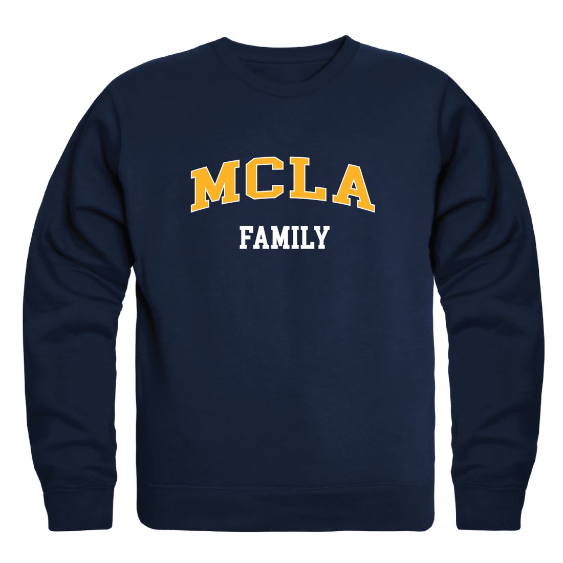 Massachusetts College of Liberal Arts Trailblazers Family Fleece Crewneck Pullover Sweatshirt