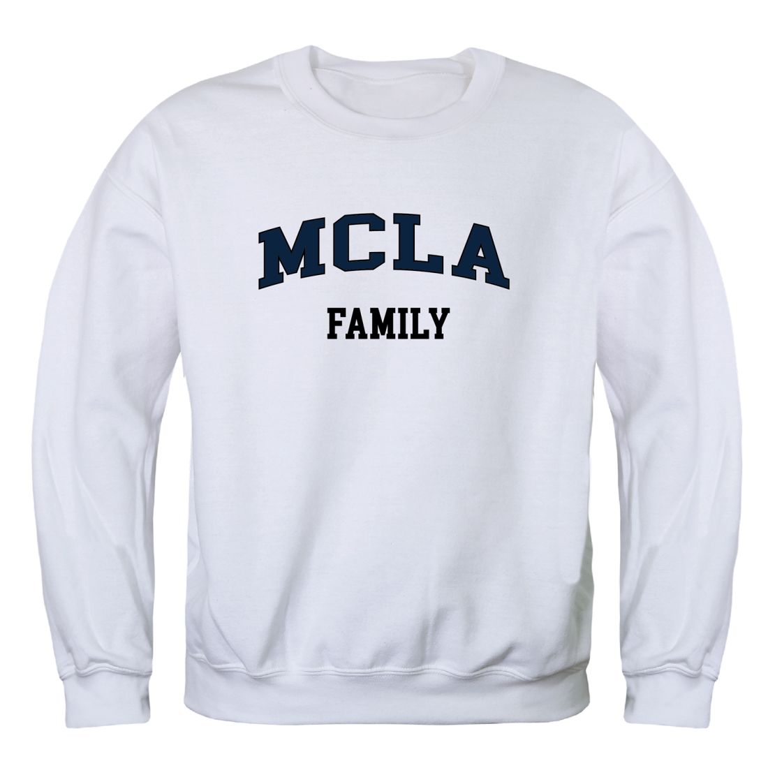 Massachusetts College of Liberal Arts Trailblazers Family Fleece Crewneck Pullover Sweatshirt