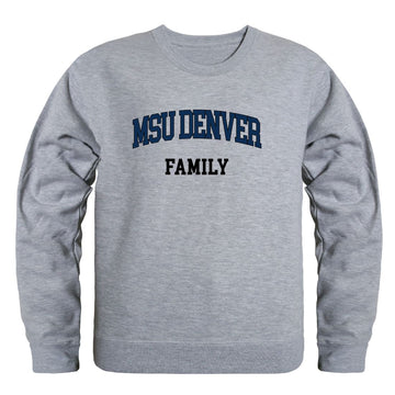 Metropolitan State University of Denver Roadrunners Family Fleece Crewneck Pullover Sweatshirt