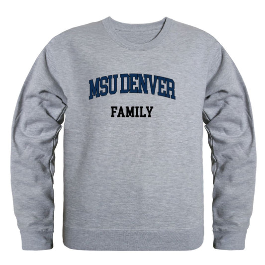 Metropolitan State University of Denver Roadrunners Family Fleece Crewneck Pullover Sweatshirt
