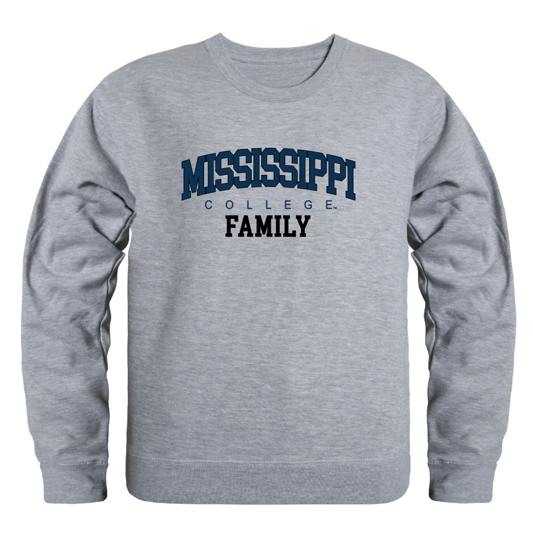 Mississippi College Choctaws Family Fleece Crewneck Pullover Sweatshirt