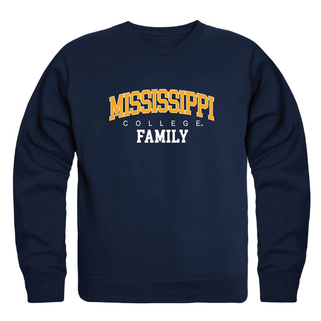 Mississippi College Choctaws Family Fleece Crewneck Pullover Sweatshirt