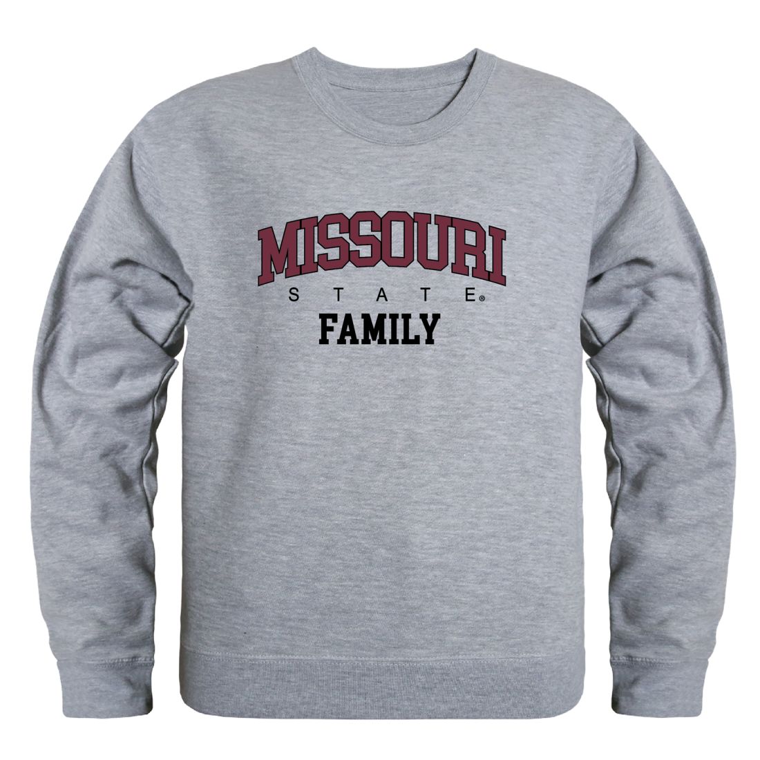 Missouri State University Bears Family Fleece Crewneck Pullover Sweatshirt