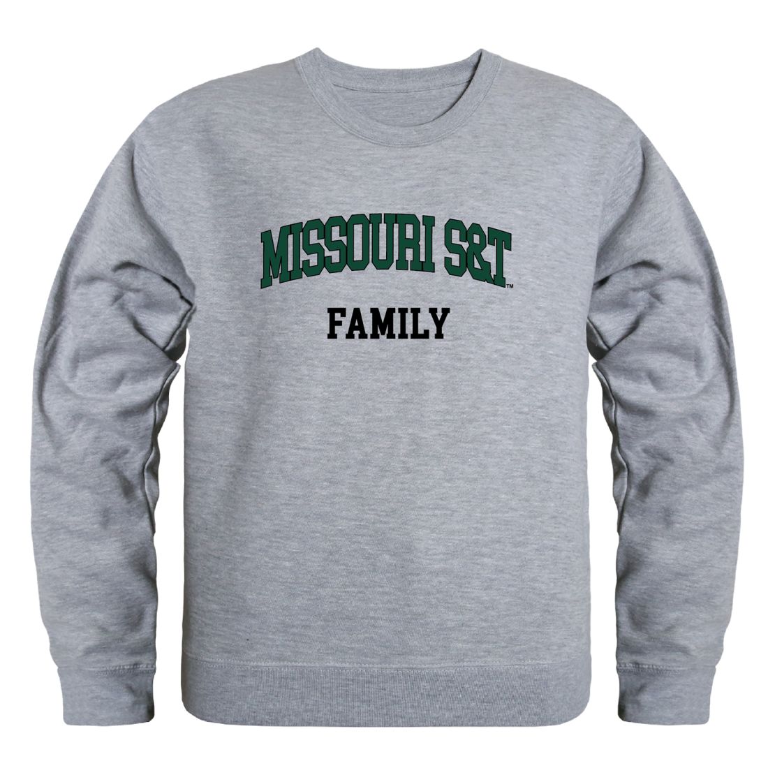 Missouri University of Science and Technology Miners Family Fleece Crewneck Pullover Sweatshirt