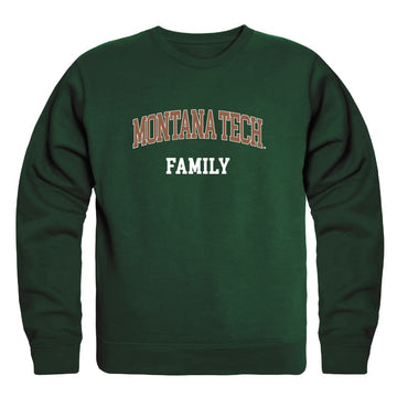 Montana Tech of the University of Montana Orediggers Family Fleece Crewneck Pullover Sweatshirt