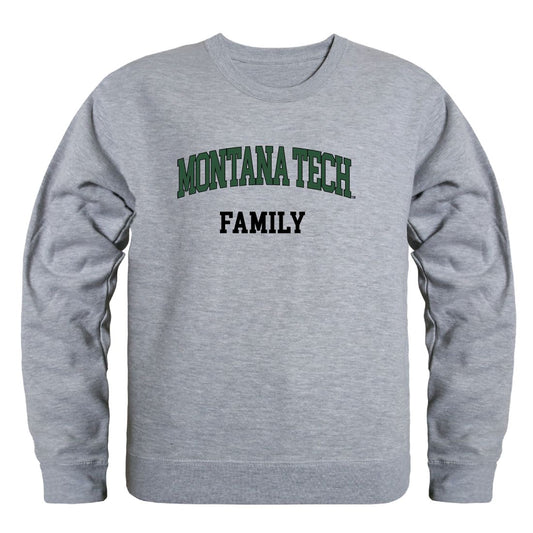 Montana Tech of the University of Montana Orediggers Family Fleece Crewneck Pullover Sweatshirt