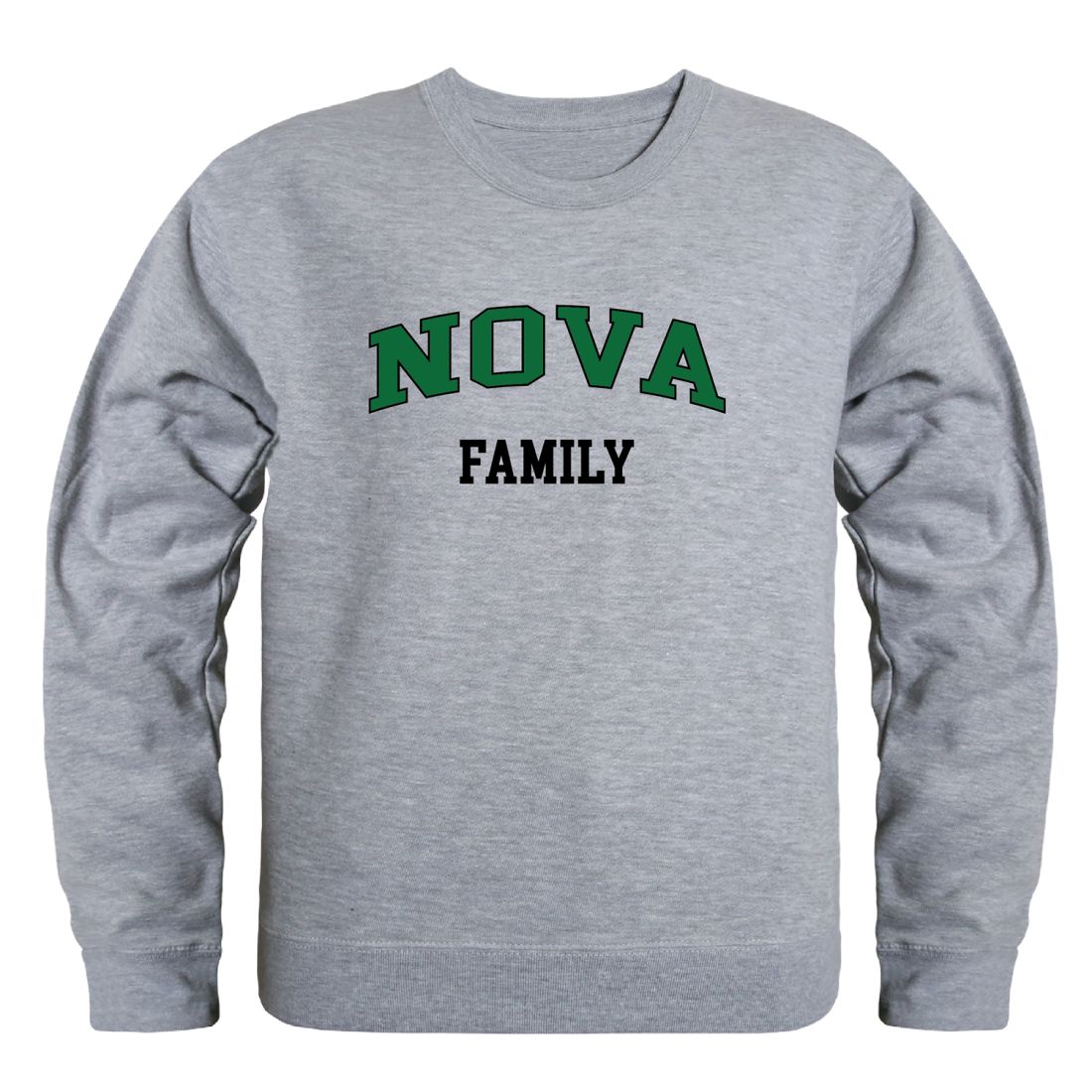Northern Virginia Community College Nighthawks Family Fleece Crewneck Pullover Sweatshirt
