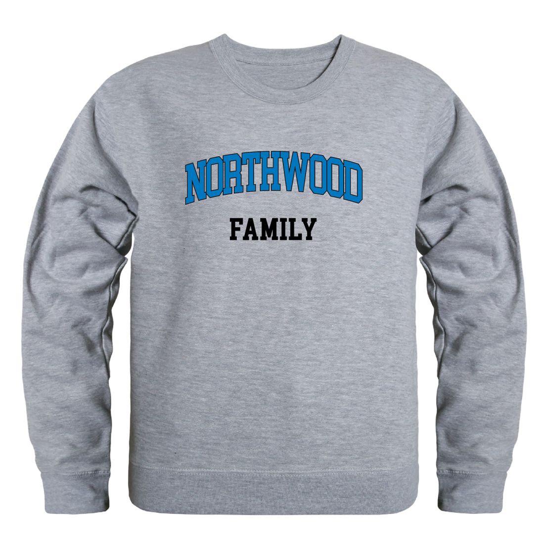 Northwood University Timberwolves Family Fleece Crewneck Pullover Sweatshirt