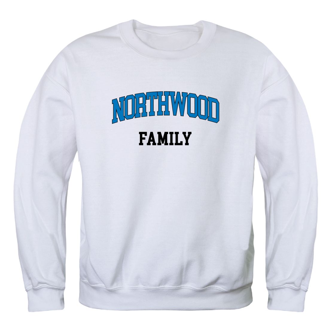 Northwood University Timberwolves Family Fleece Crewneck Pullover Sweatshirt