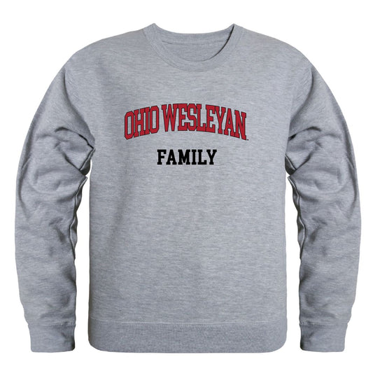 Ohio Wesleyan University Bishops Family Fleece Crewneck Pullover Sweatshirt