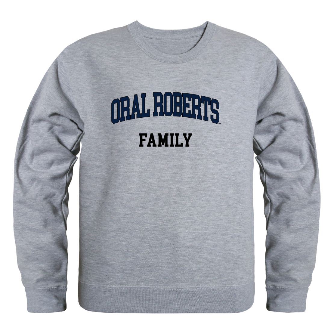 Oral Roberts University Golden Eagles Family Fleece Crewneck Pullover Sweatshirt