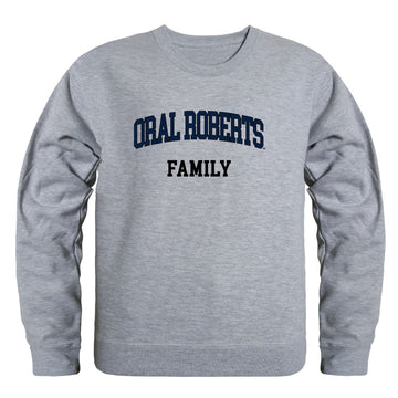 Oral Roberts University Golden Eagles Family Fleece Crewneck Pullover Sweatshirt