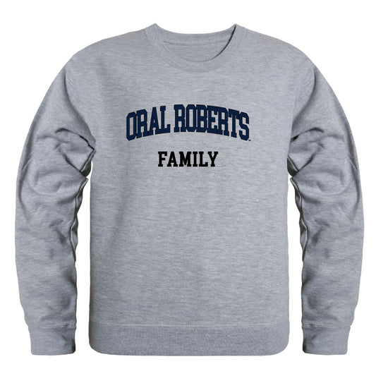 Oral Roberts University Golden Eagles Family Fleece Crewneck Pullover Sweatshirt