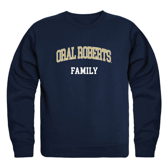 Oral Roberts University Golden Eagles Family Fleece Crewneck Pullover Sweatshirt