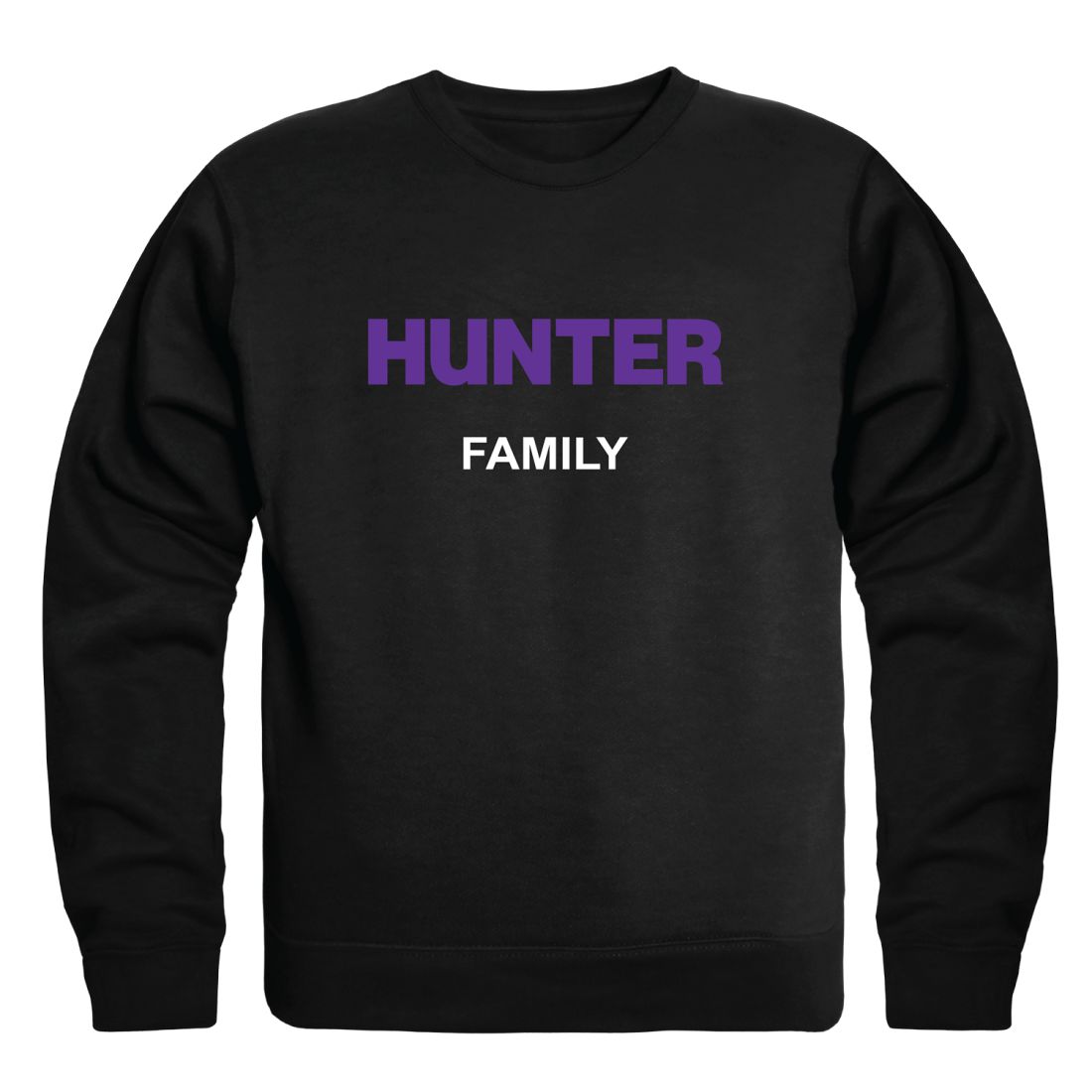 Hunter College Hawks Family Fleece Crewneck Pullover Sweatshirt