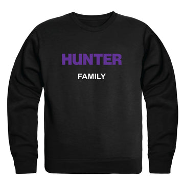 Hunter College Hawks Family Fleece Crewneck Pullover Sweatshirt