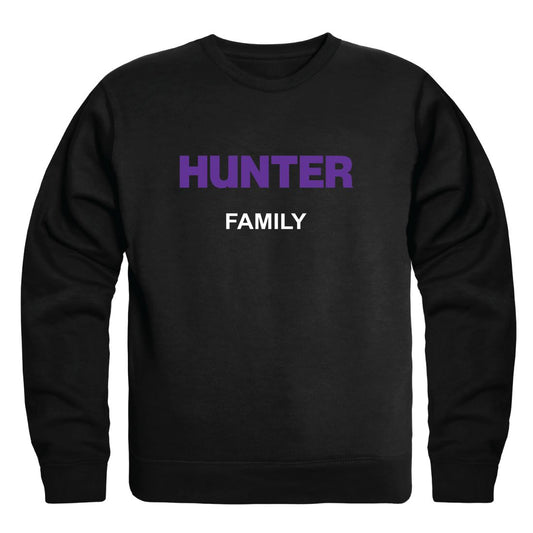 Hunter College Hawks Family Fleece Crewneck Pullover Sweatshirt
