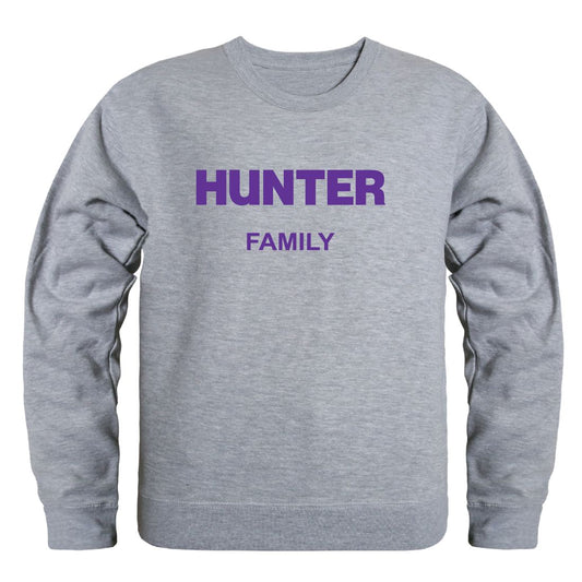 Hunter College Hawks Family Fleece Crewneck Pullover Sweatshirt