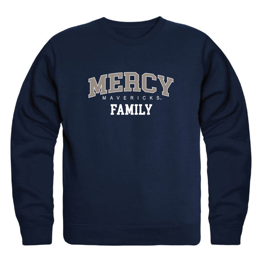 Mercy College Mavericks Family Fleece Crewneck Pullover Sweatshirt
