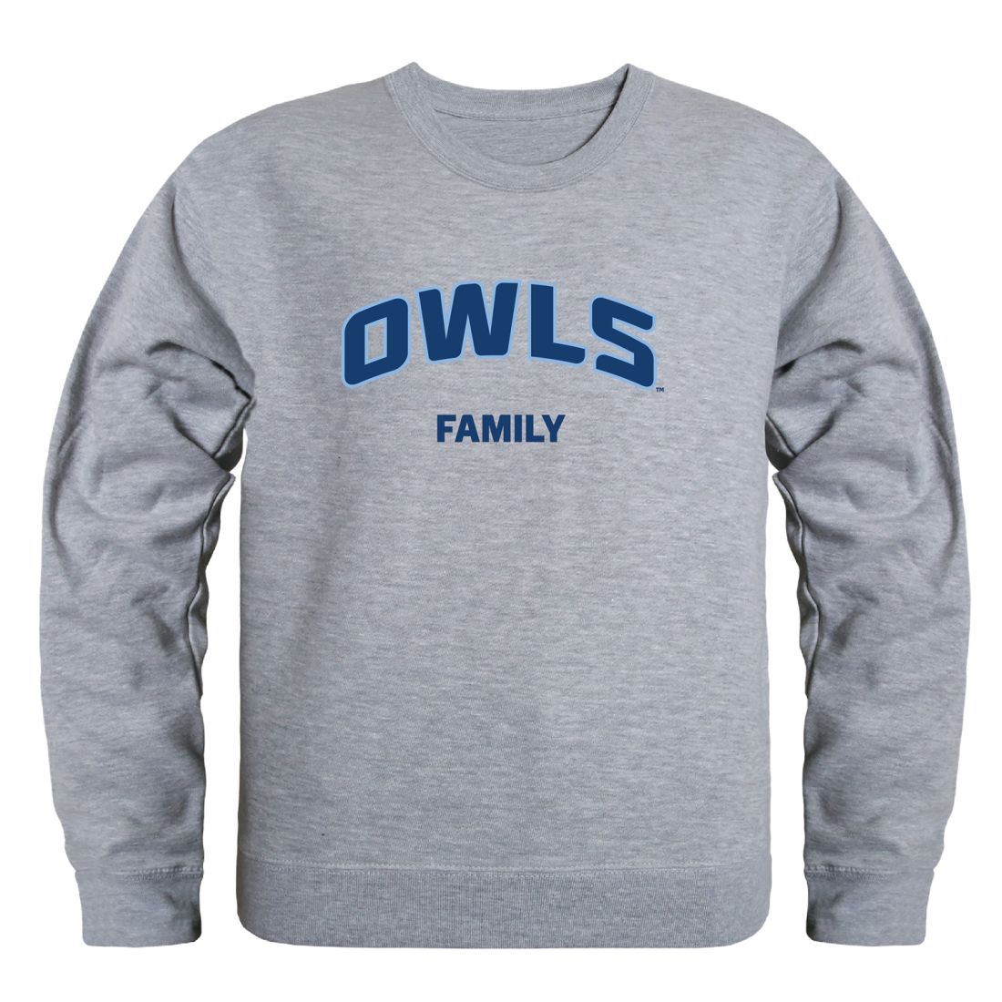 Mississippi University for Women The W Owls Family Fleece Crewneck Pullover Sweatshirt