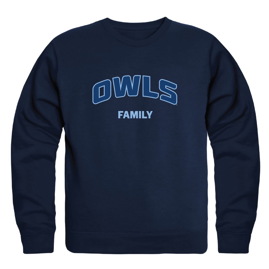 Mississippi University for Women The W Owls Family Fleece Crewneck Pullover Sweatshirt