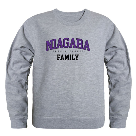 Niagara University Purple Eagles Family Fleece Crewneck Pullover Sweatshirt