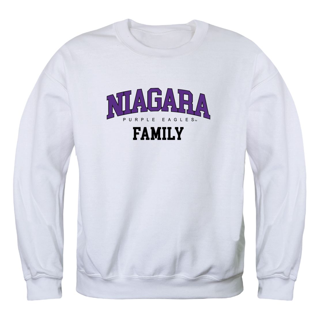 Niagara University Purple Eagles Family Fleece Crewneck Pullover Sweatshirt
