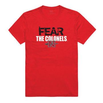 Nicholls State University Colonels NCAA Fear Tee T-Shirt Red
