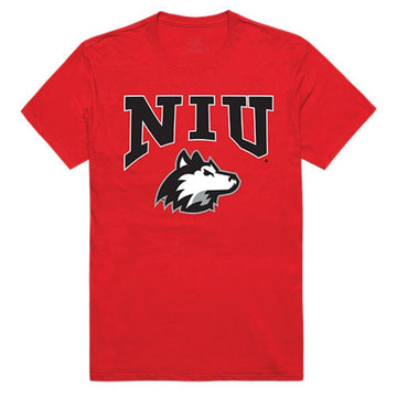 NIU Northern Illinois University Huskies NCAA Athletic Tee T-Shirt Red