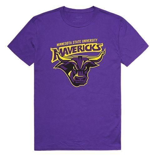 Minnesota State University Mankato Mavericks NCAA Freshman Tee T-Shirt Purple
