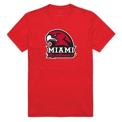 Miami University RedHawks NCAA Freshman Tee T-Shirt Red
