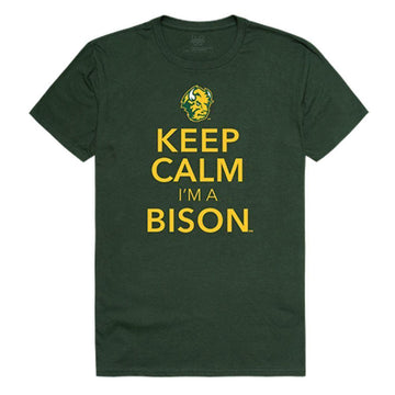 North Dakota State University Bison Thundering Herd NCAA Keep Calm Tee T-Shirt