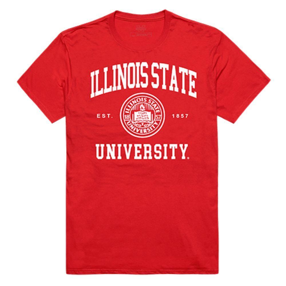 Illinois State University Redbirds NCAA Seal Tee T-Shirt Red