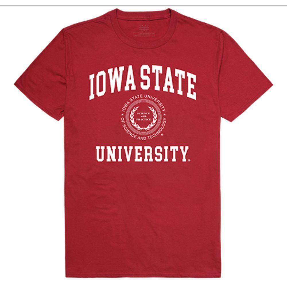 Iowa State University Cyclones NCAA Seal Tee T-Shirt Cardinal