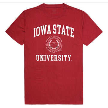 Iowa State University Cyclones NCAA Seal Tee T-Shirt Cardinal