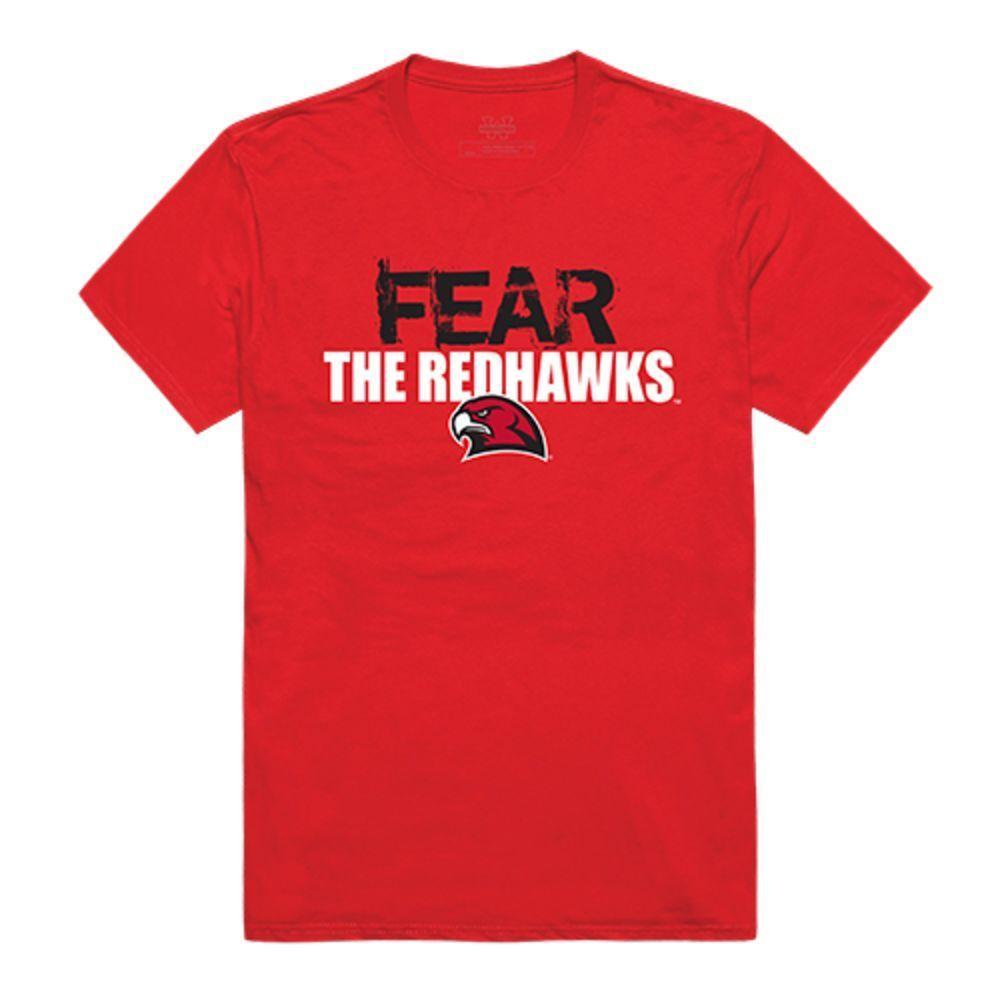 Miami University RedHawks NCAA Fear Tee T-Shirt Red