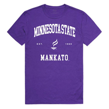 Minnesota State University Mankato Mavericks NCAA Seal Tee T-Shirt Purple