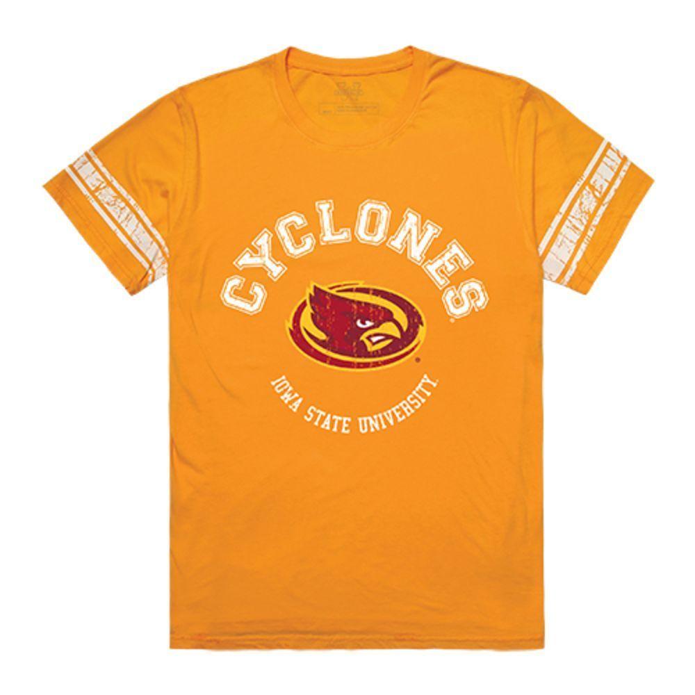Iowa State University Cyclones NCAA Mens Football Tee T-Shirt Gold