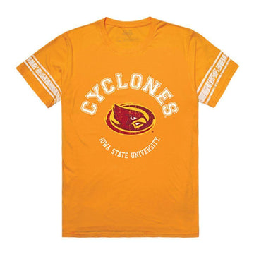 Iowa State University Cyclones NCAA Mens Football Tee T-Shirt Gold