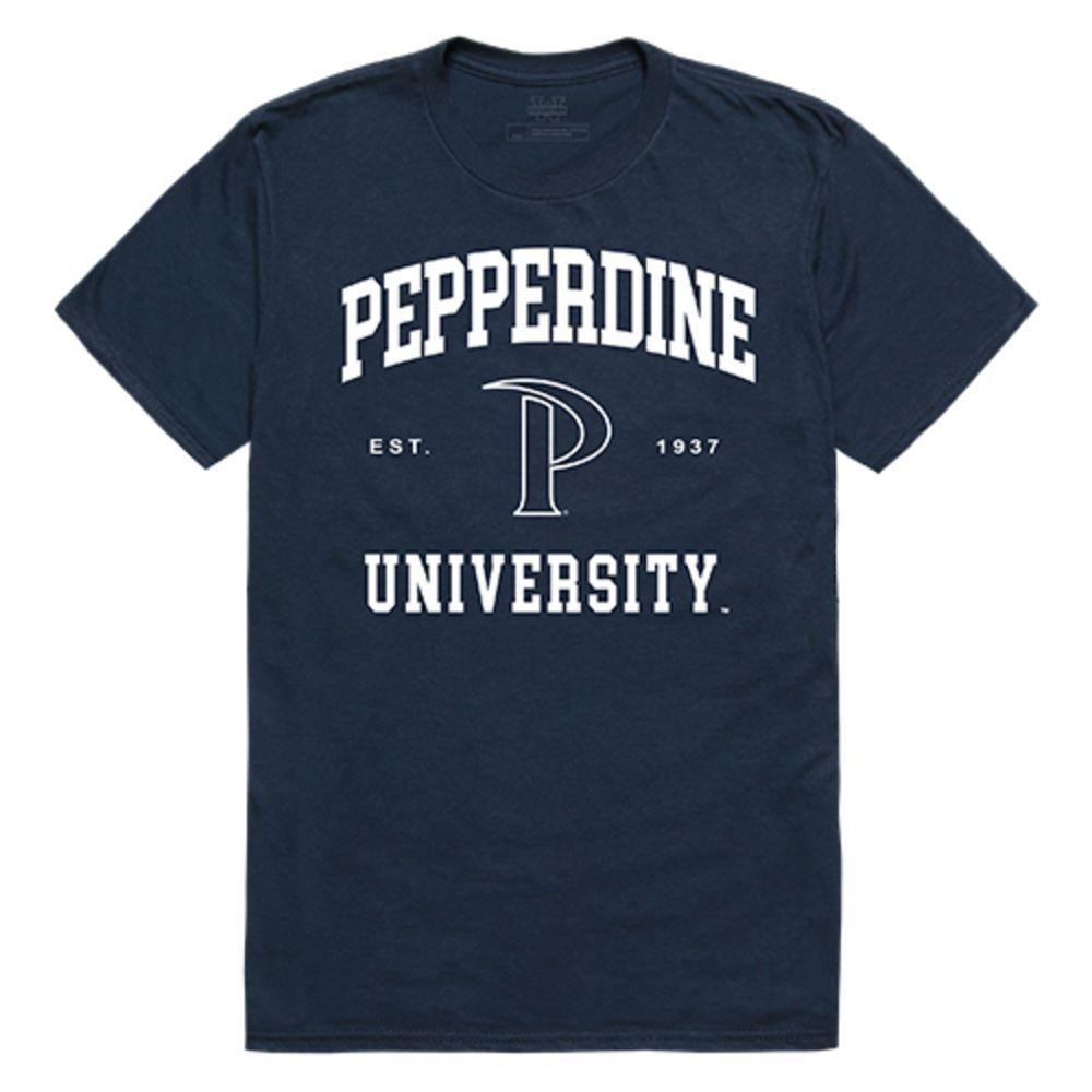 Pepperdine University Waves NCAA Seal Tee T-Shirt