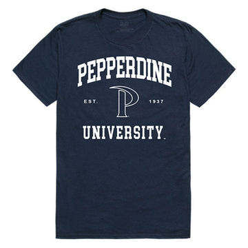 Pepperdine University Waves NCAA Seal Tee T-Shirt