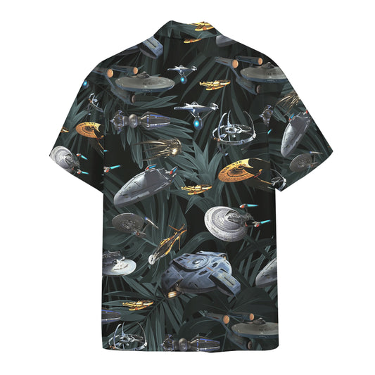 Star Trek 3D Spaceship Hawaiian Shirt - Moonbestprint